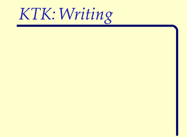 Kevin T. Keith: Writing